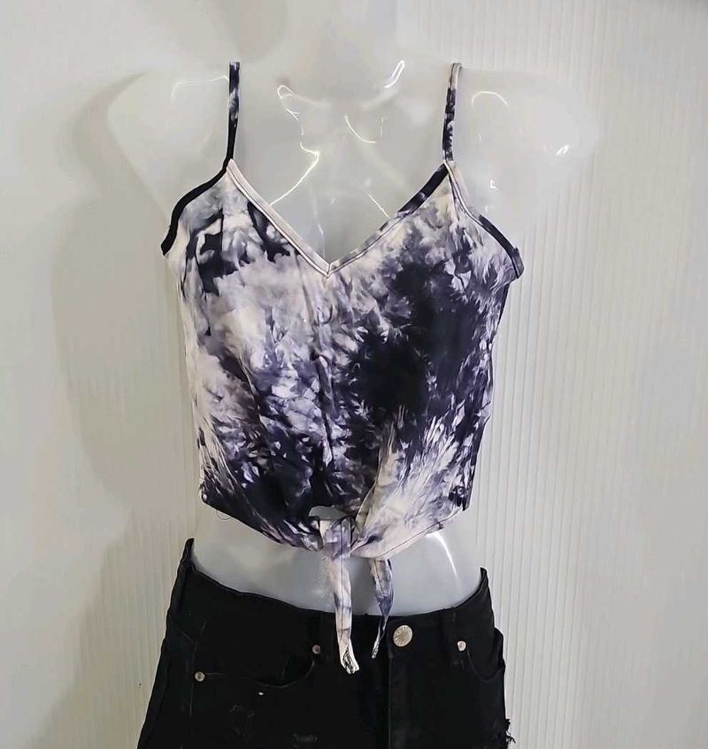 Tie-Dye Cami Crop Top
