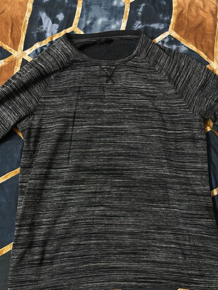 LC Waikiki Men’s Heathered Raglan Crewneck Sweatsh