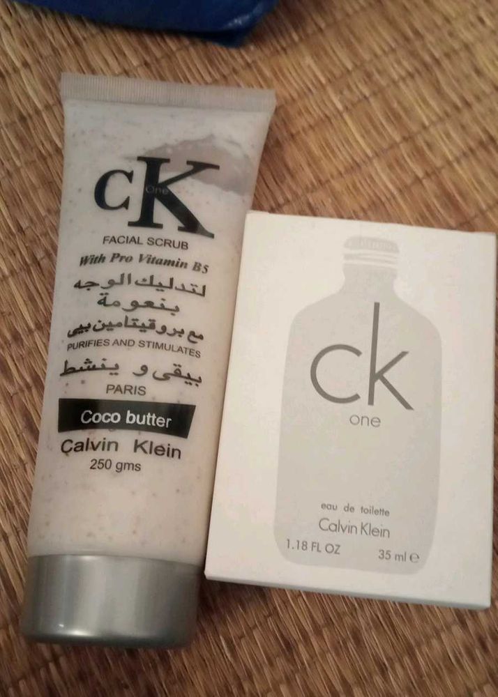 CK one Facial Scrub &amp; Eau de Toilette