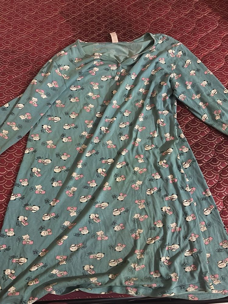Cute Kitty Cat Nightgown