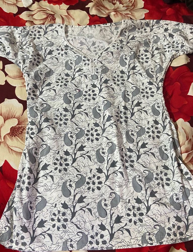 Stylish Printed Kurta Top
