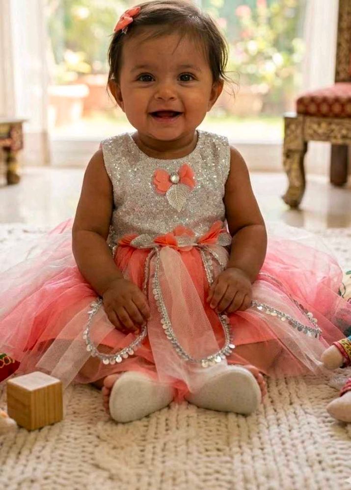 Sparkly Baby Girl's Party Dress