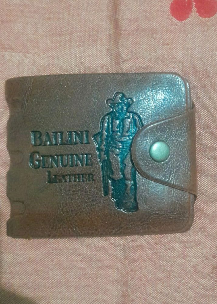 MAN CASUAL BROWN ARTIFICAL LEATHER WALLET