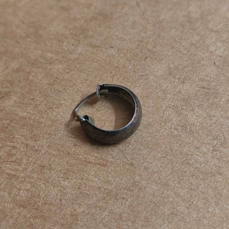silver hoop 1 piece