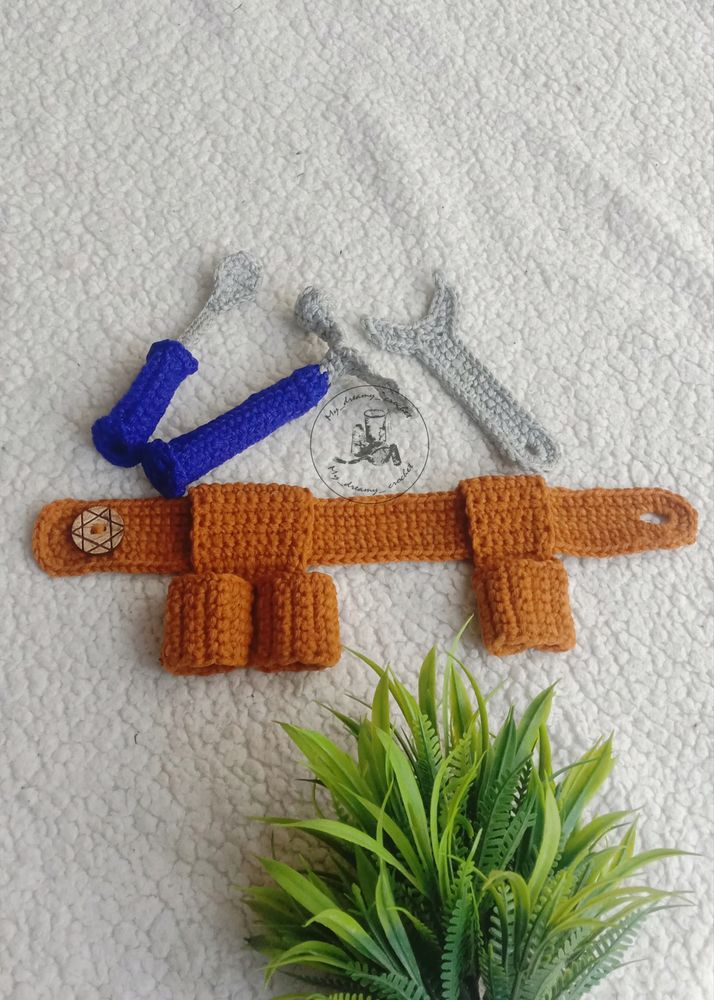 Crochet ToolBelt Toy For Kids