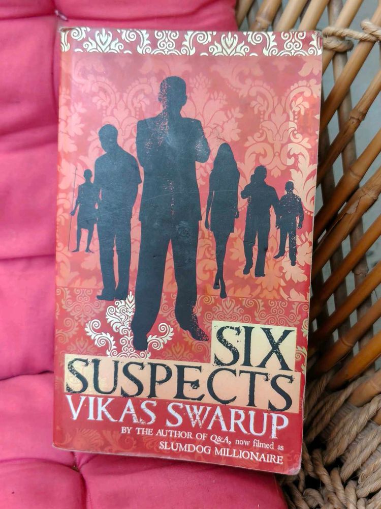 Six Suspects Book ~ Vikas Swarup 🕵️‍♀️✨