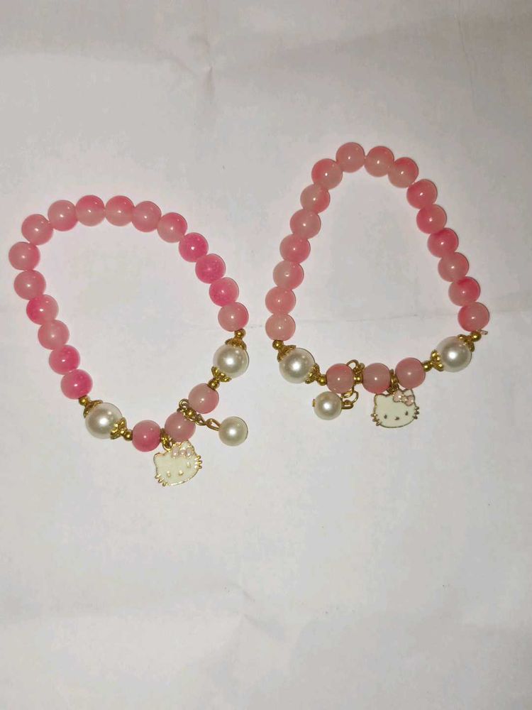 Hello Kitty Beaded Bracelets