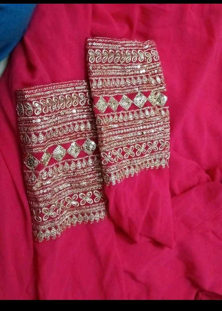 Elegant Pink Kurta with Embroidery
