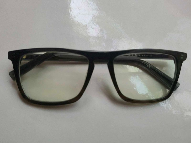 Stylish Black Square Frame Eyeglasses