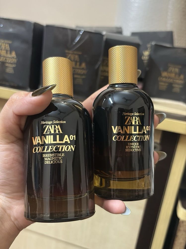 Zara Vanilla Collection Perfume Set
