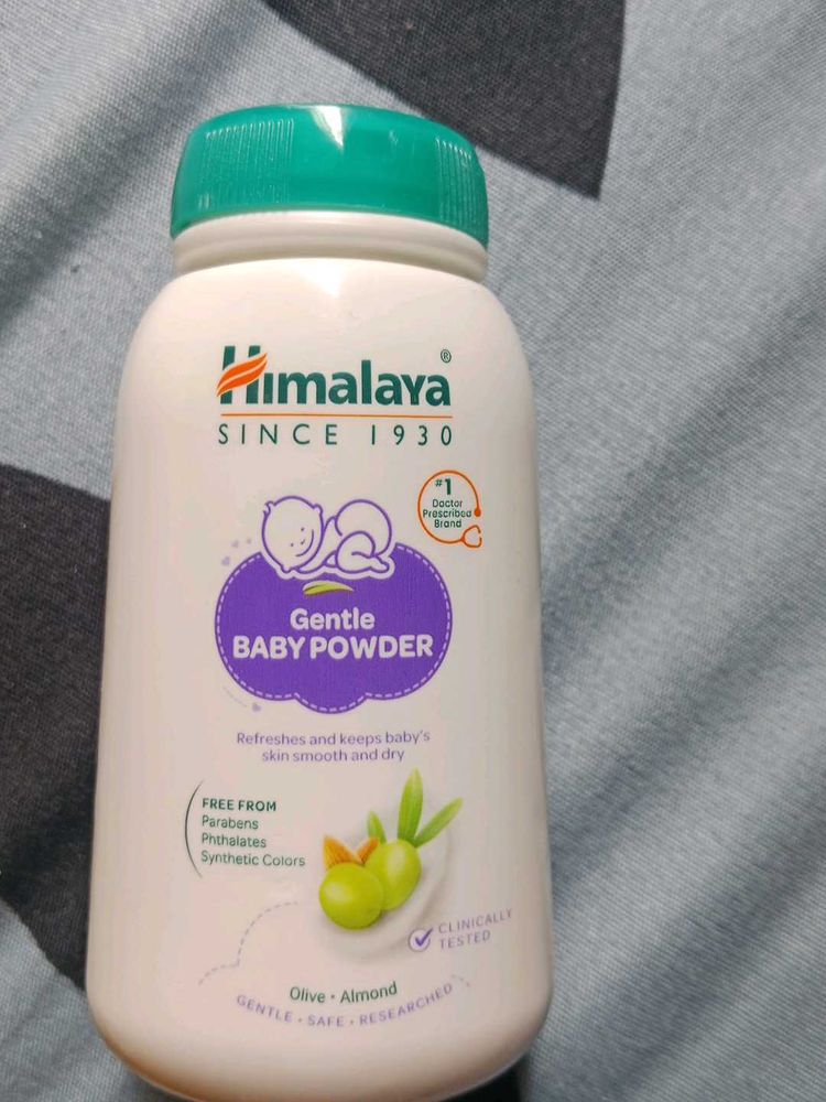 Himalaya Gentle Baby Powder and lotion