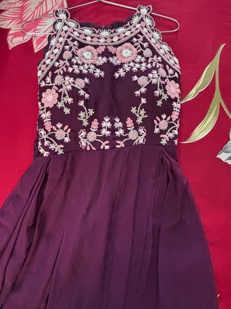 Embroidered Ethnic Gown