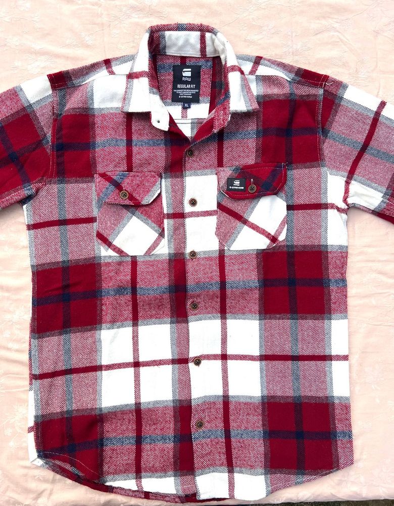 Wool warm shirt