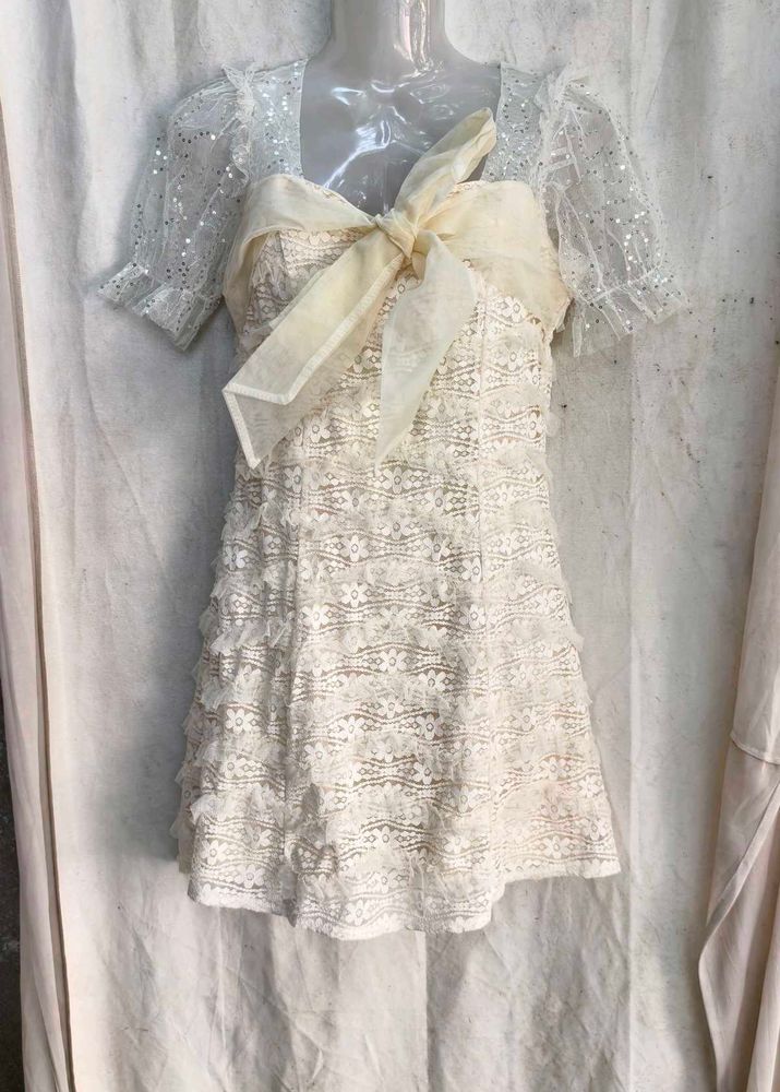 I. Elegant Lace Party Dress