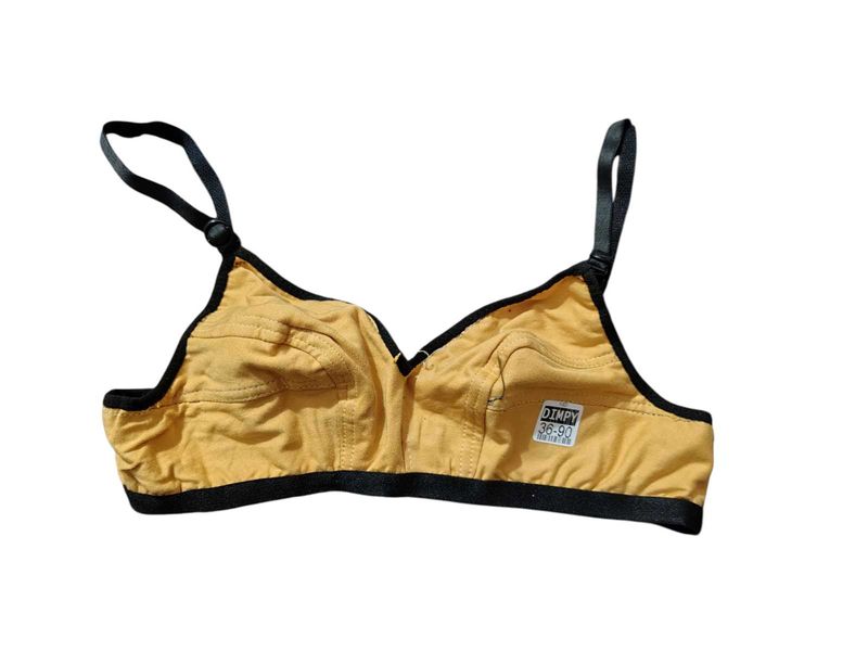 Dimpy Yellow Bra