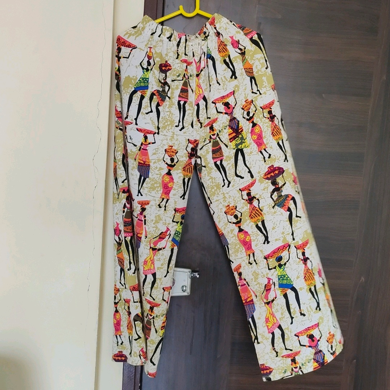 Palazzo Pant Tribal Design