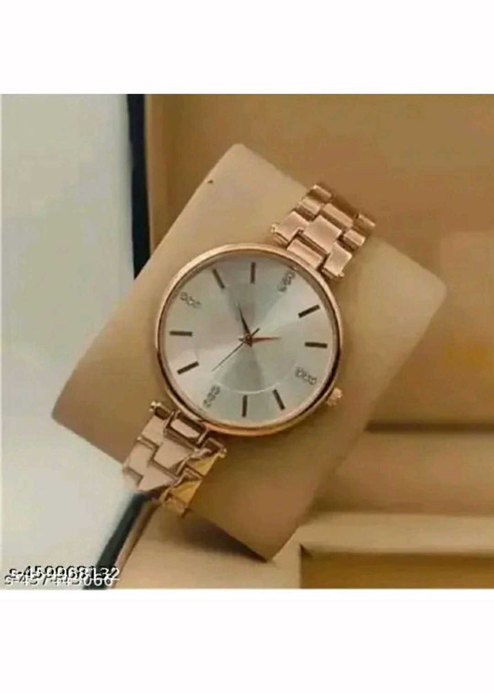 Elegant Rose Gold Women's Watch