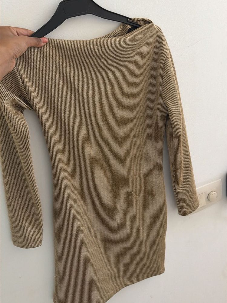 Ribbed Knit Dress