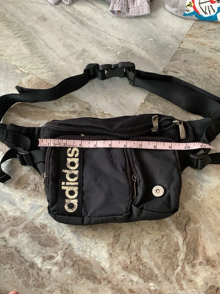 Adidas Black Waist Bag