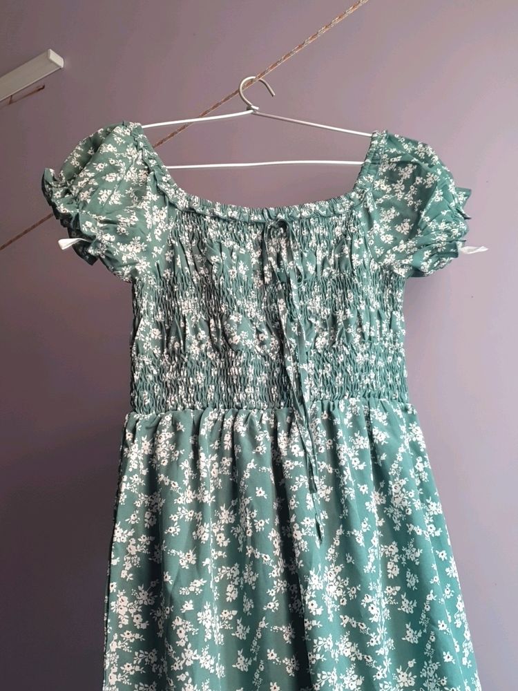 Floral Print Maxi Dress