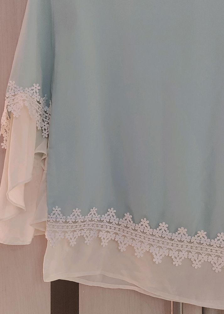 Blue Top By Iti