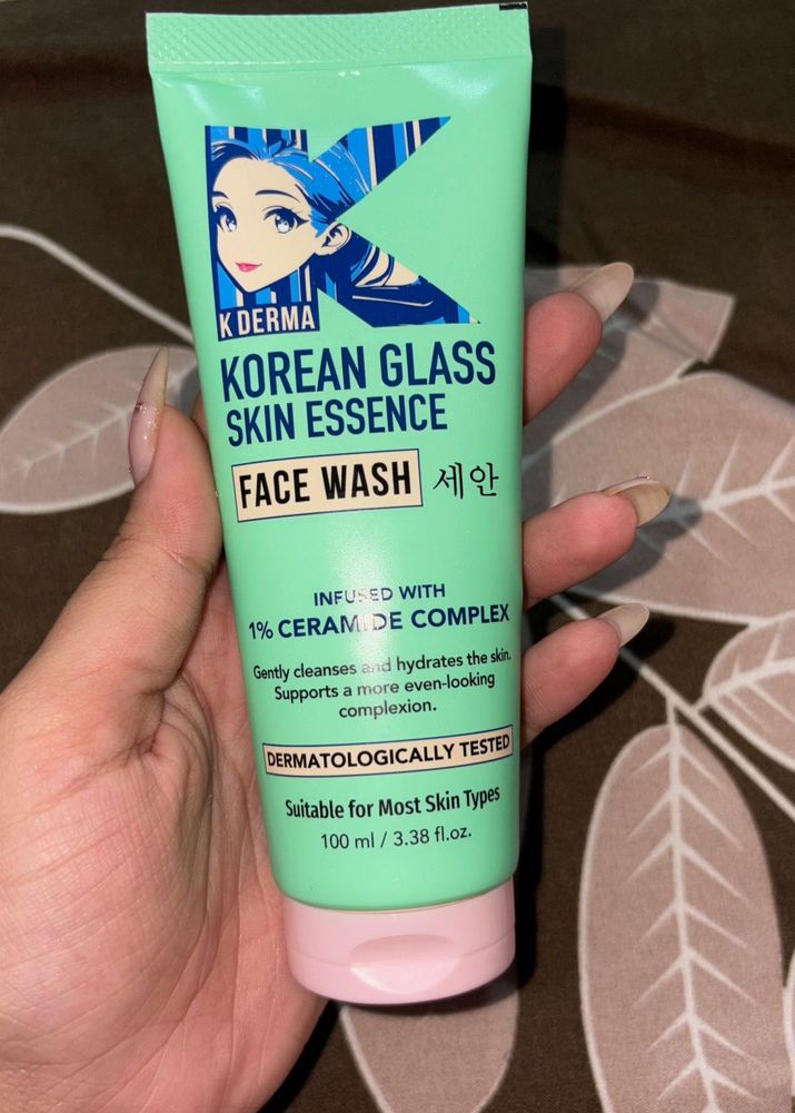 K Derma Korean Glass Skin Essence Face Wash
