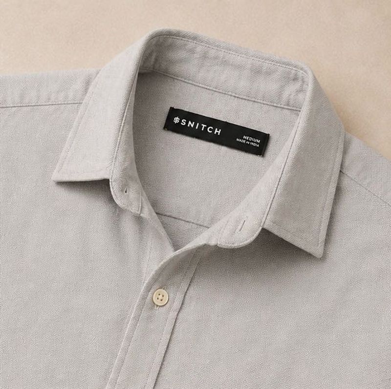 Men's Light Blue Button-Down Shirt
