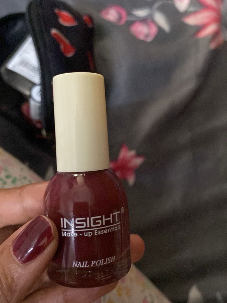 Insight Nail Polish - Burgundy