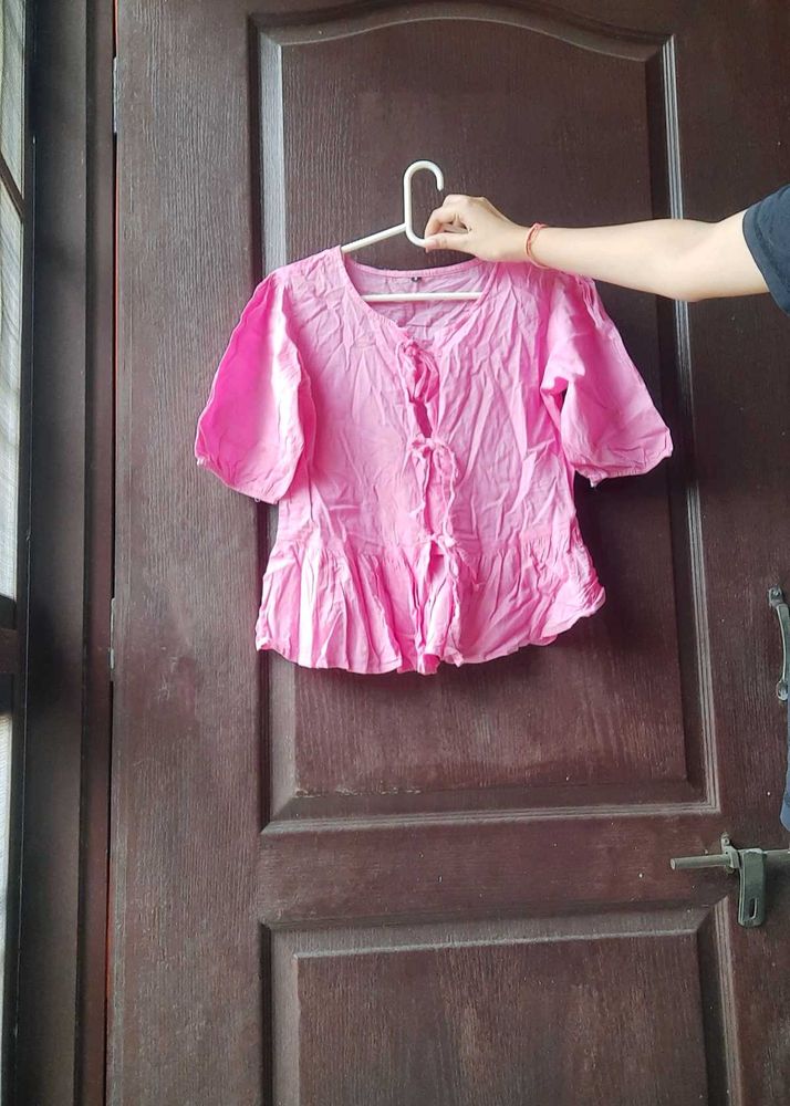 Charming Pink Blouse