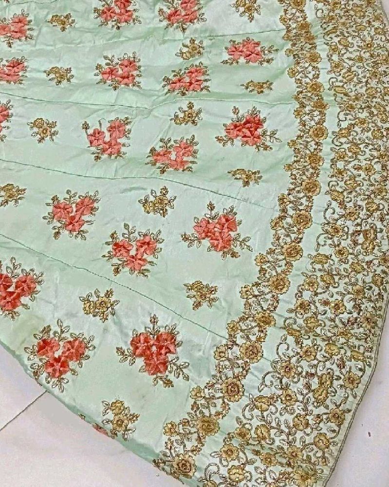 Floral Embroidered Lehenga Choli Set