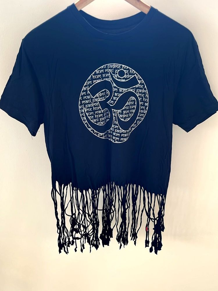 Custom boho Fringe T-Shirt