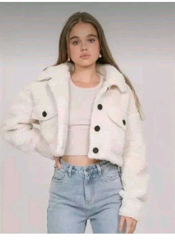 Crop Fur Jacket