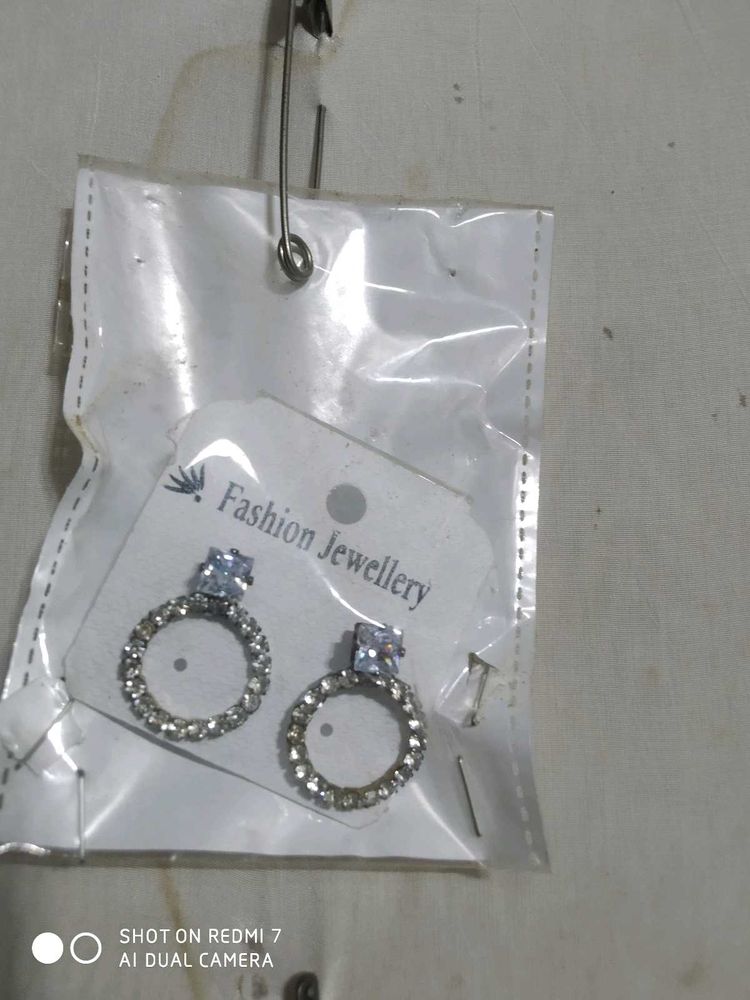 Sparkling Hoop Earrings