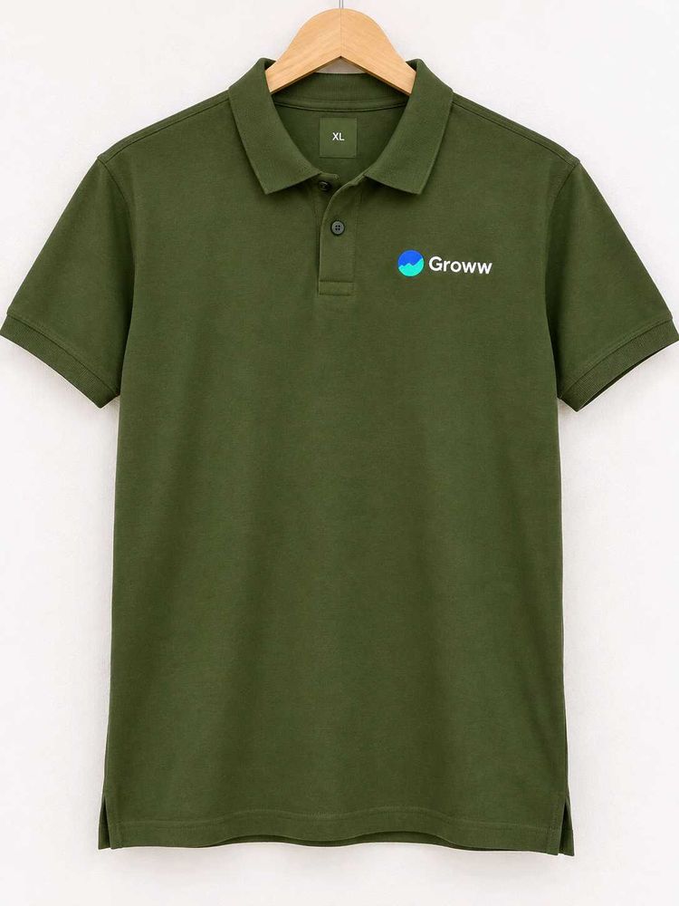 Groww official polo tshirt brand new🔥🔥