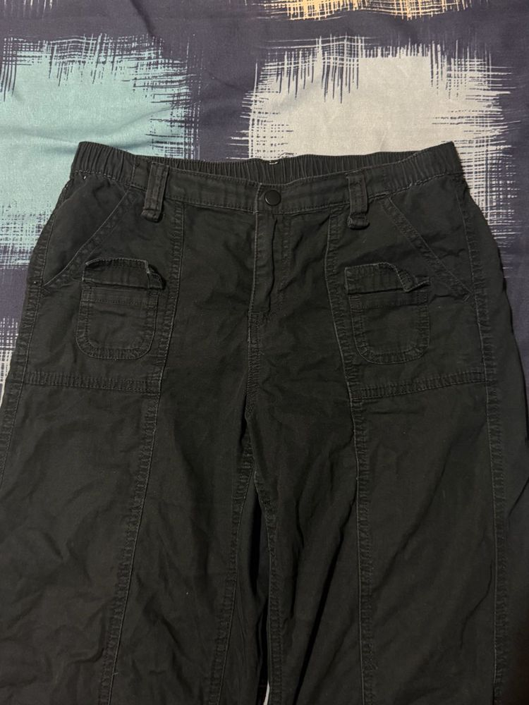 Black Cargo Pants