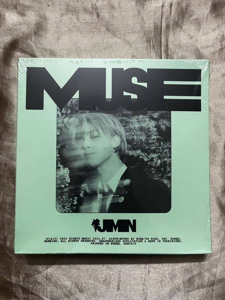 Jimin Muse Album sealed OFFICIAL