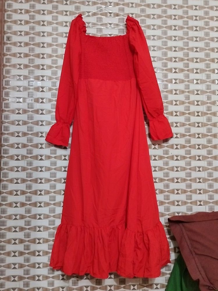 Red Maxi Dress