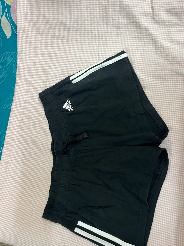 Adidas Black Athletic Shorts