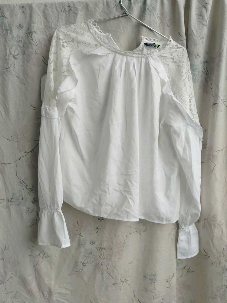 White Lace top