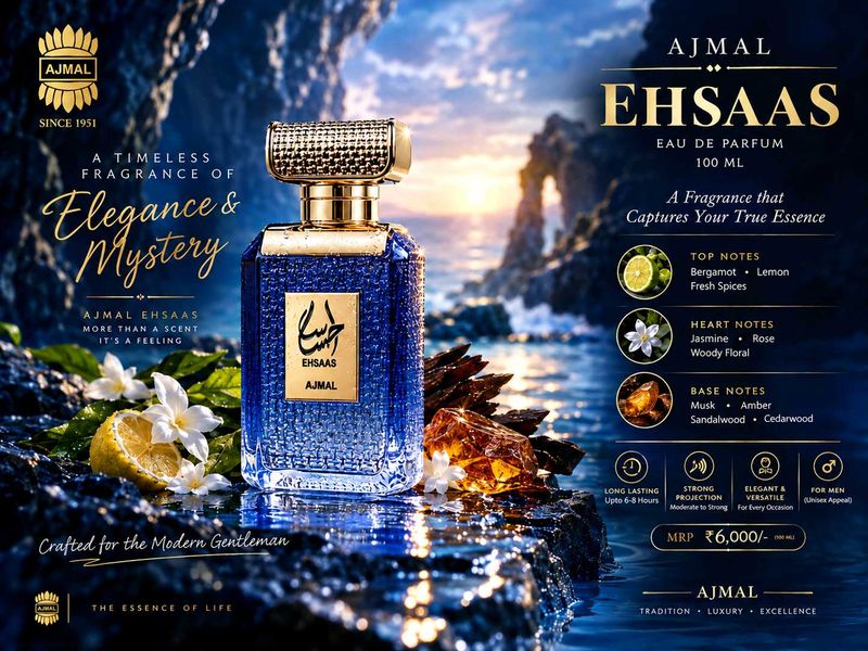 Ajmal Ehsaas EDP 100ml Luxury Perfume