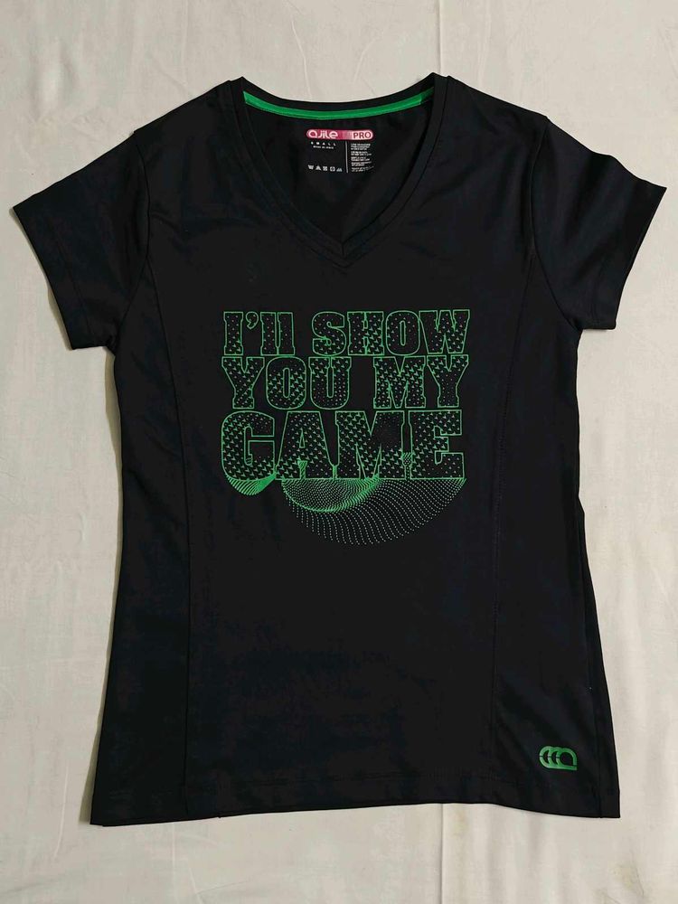 Women's Black "I'll Show You My Game" T-Shirt
