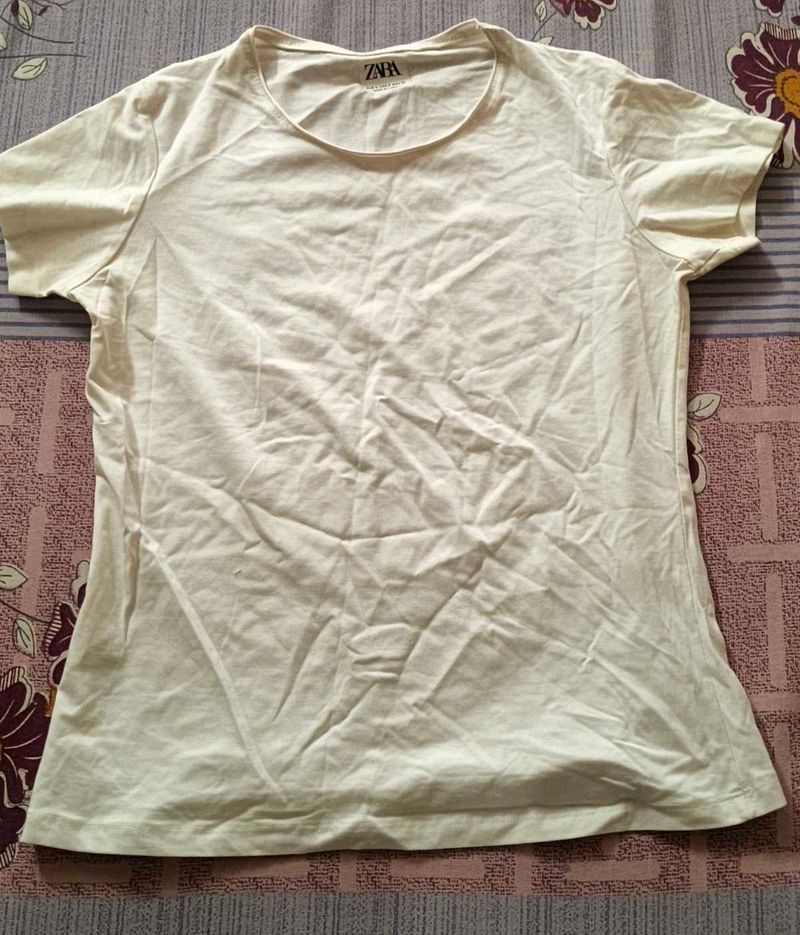 ZARA Basic White T-Shirt