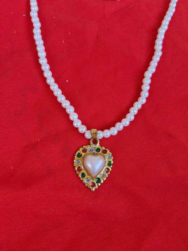 combo of 2 Pendant Pearl Necklace
