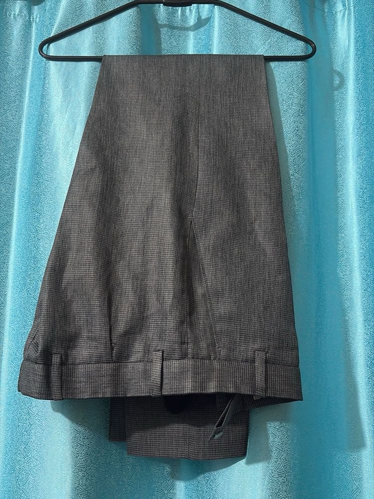 Men's Grey Formal pant