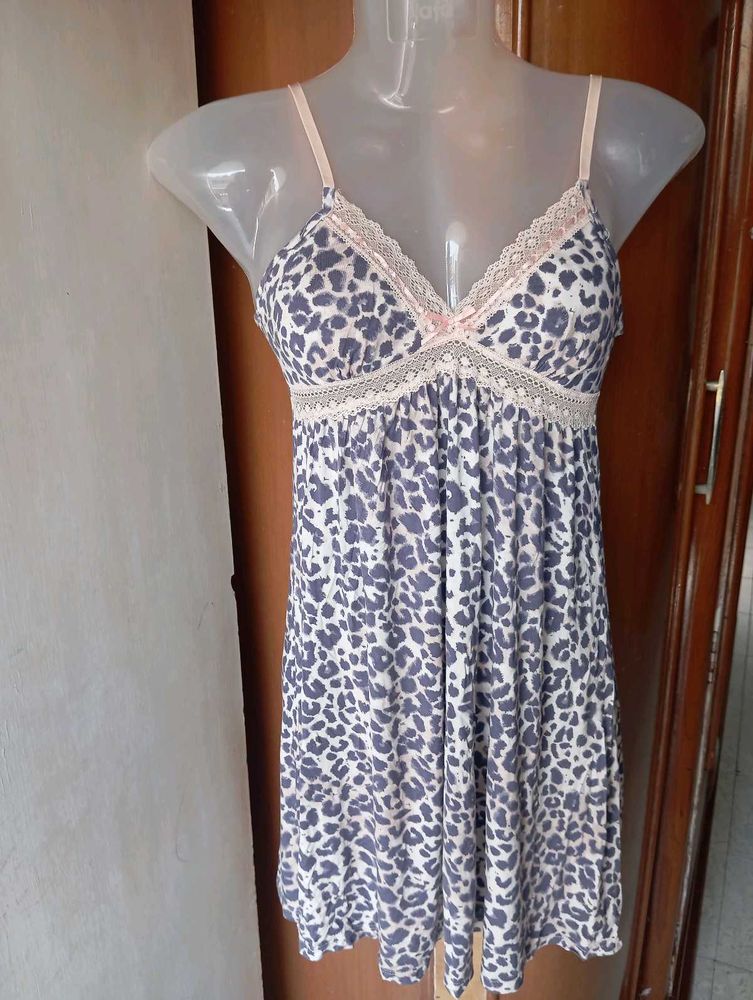 Women's Leopard Print Chemise