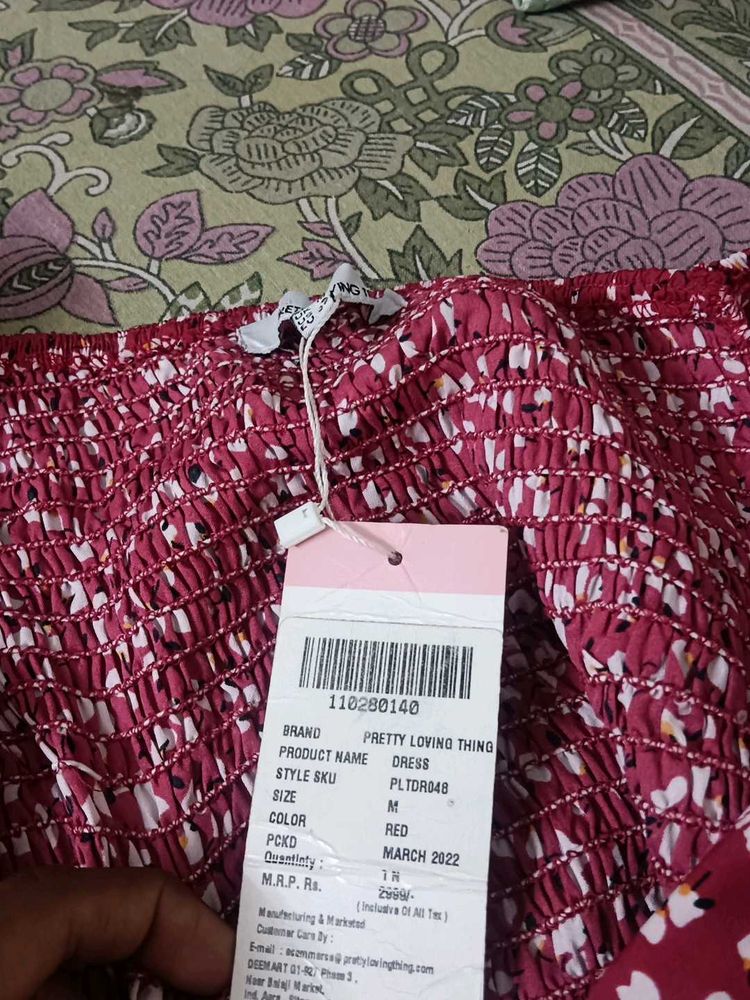Pretty Loving Thing Smocked Dress