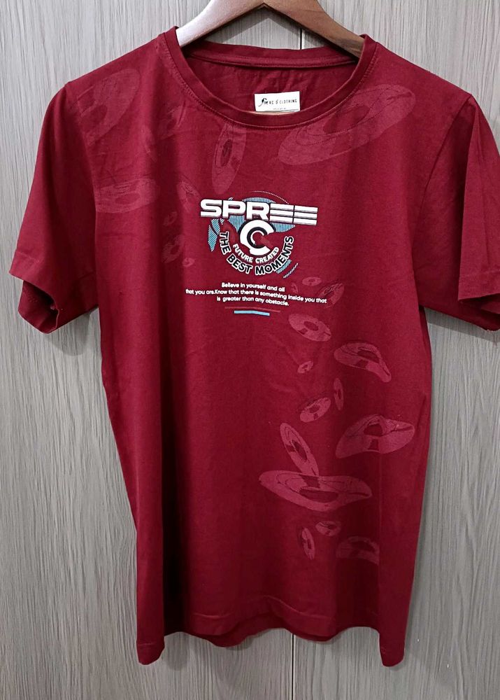 Maroon T-shirt