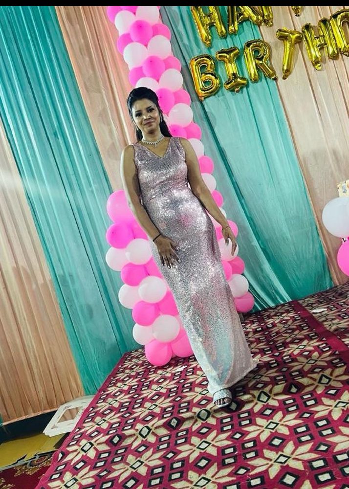 Sparkling Sequin Maxi Dress