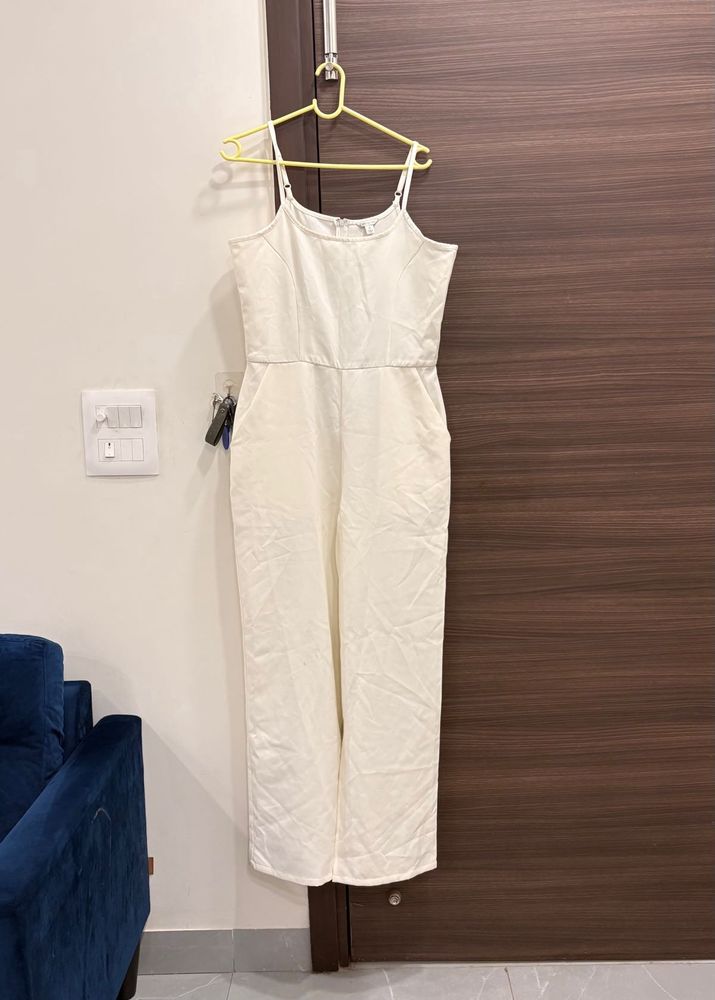 New Chic Cream Jumpsuit