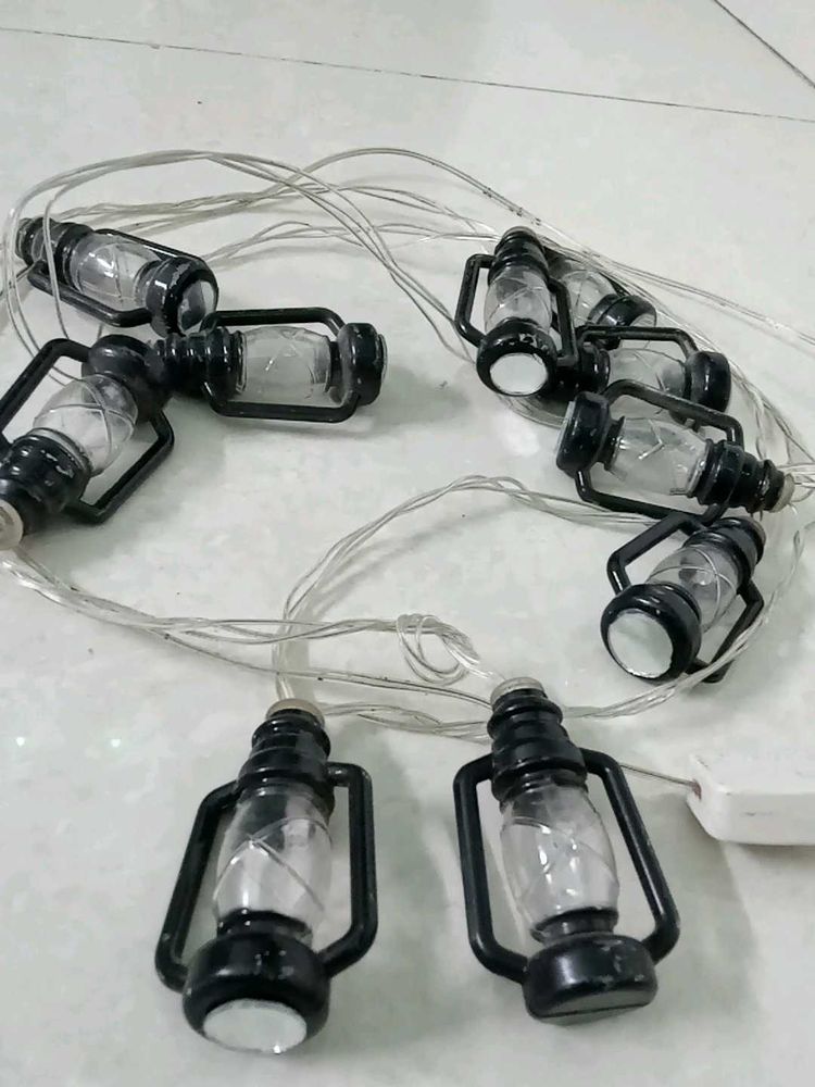 Vintage Lantern String Lights